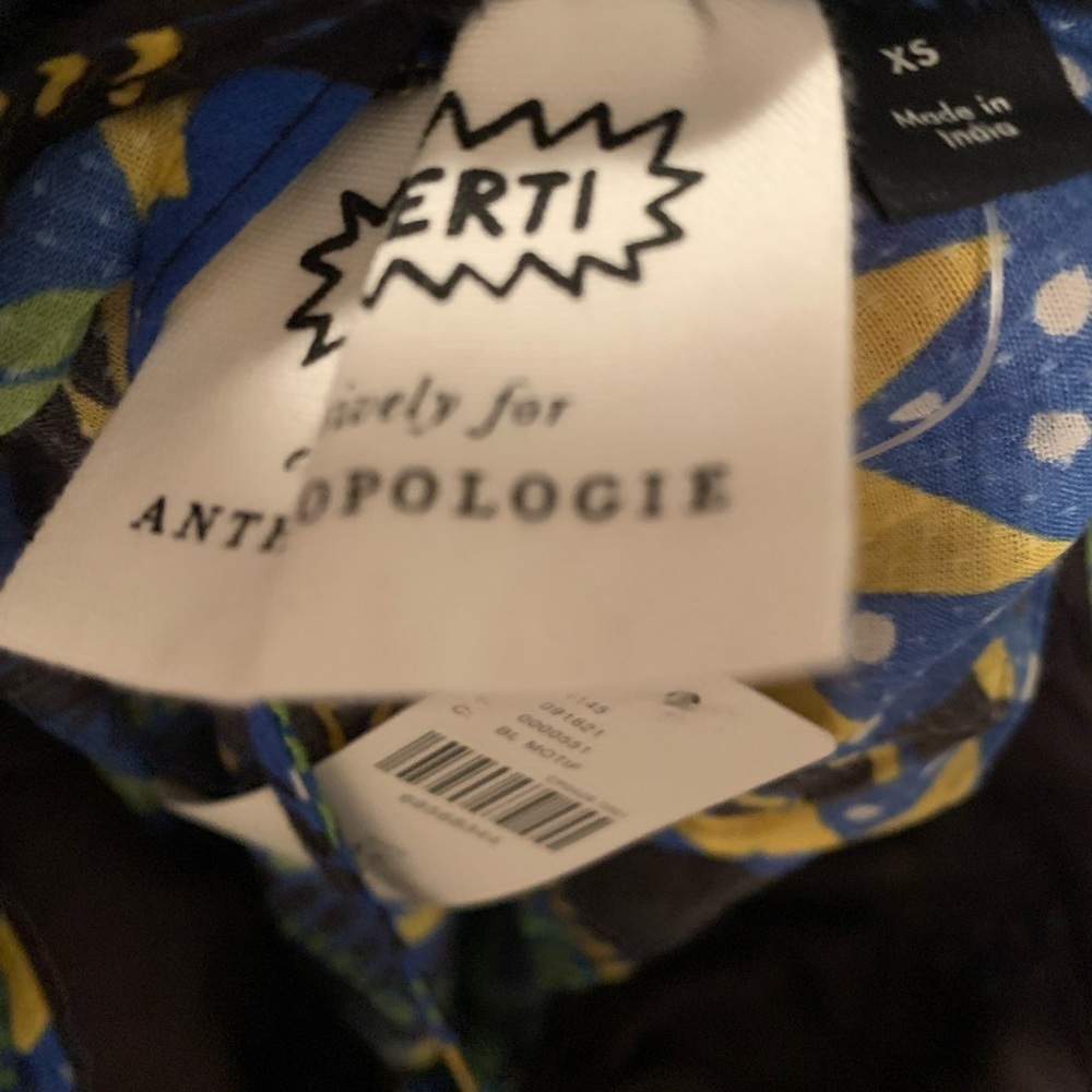 Anthropologie Joao incerto  straps bandeau dress new with tags size small - Picture 5 of 5